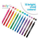 YUMMY YUMMY SCENTED MARKERS- SET OF 12