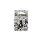 Feathers Pin Badge - Wallace & Gromit