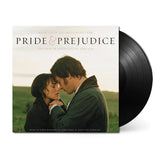 Vinyl record with 'Pride & Prejudice' cover featuring a couple in a field.