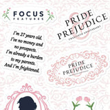 PRIDE & PREJUDICE 20TH ANNIVERSARY STICKER SET