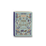 PRIDE & PREJUDICE VASE CERAMIC BOOK 5.5"
