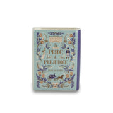 PRIDE & PREJUDICE VASE CERAMIC BOOK 5.5"