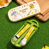 My Neighbor Totoro Utensil Set (Cat Bus)