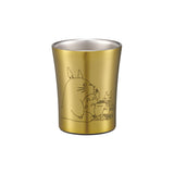 MY NEIGHBOR TOTORO STAINLESS STEEL TUMBLER  (TREE NUTS) GOLD