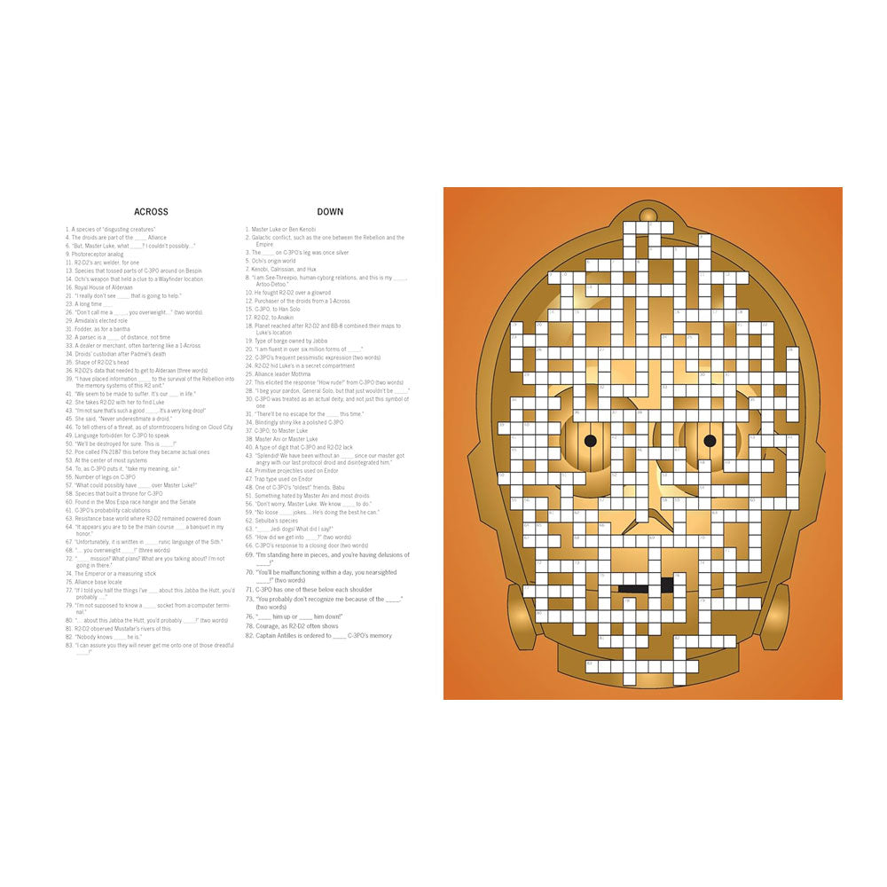 STAR WARS CROSSWORD PUZZLES Academy Museum Store STAR WARS CROSSWORD PUZZLES Academy Museum Store