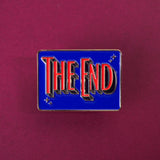 THE END CREDIT ENAMEL PIN