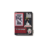 The Texas Chainsaw Massacre Iron-On Patch & Lapel Pin Set