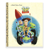 Toy Story Little Golden Book cover with Woody and Buzz Lightyear on a toy car.