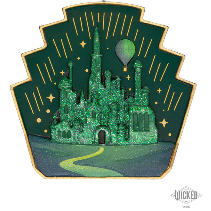 RESIN FIGURAL EMERALD CITY ORNAMENT