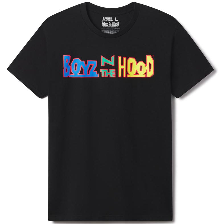 Official Boyz n the Hood™ Title Art Logo T-Shirt | ACADEMY MUSEUM