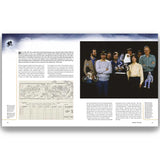 Book page with text and images, including a diagram and a photograph of people with a motorcycle.