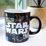 STAR WARS COMIC STRIP LOGO 20OZ CERAMIC MUG