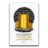 ACADEMY MUSEUM COMMEMORATIVE POSTER