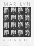 Marilyn Monroe Contact Sheet Vintage Poster