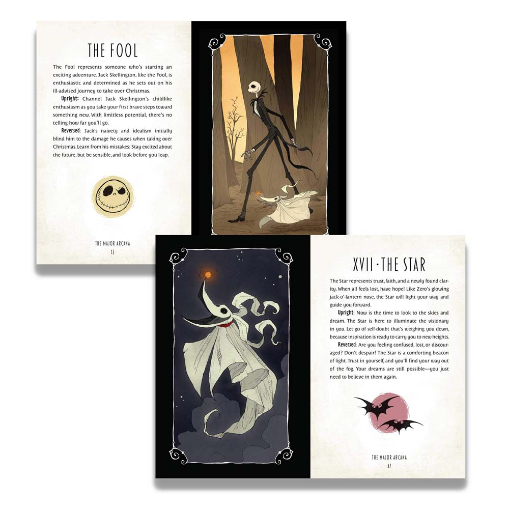 THE NIGHTMARE BEFORE CHRISTMAS TAROT DECK AND GUIDEBOOK