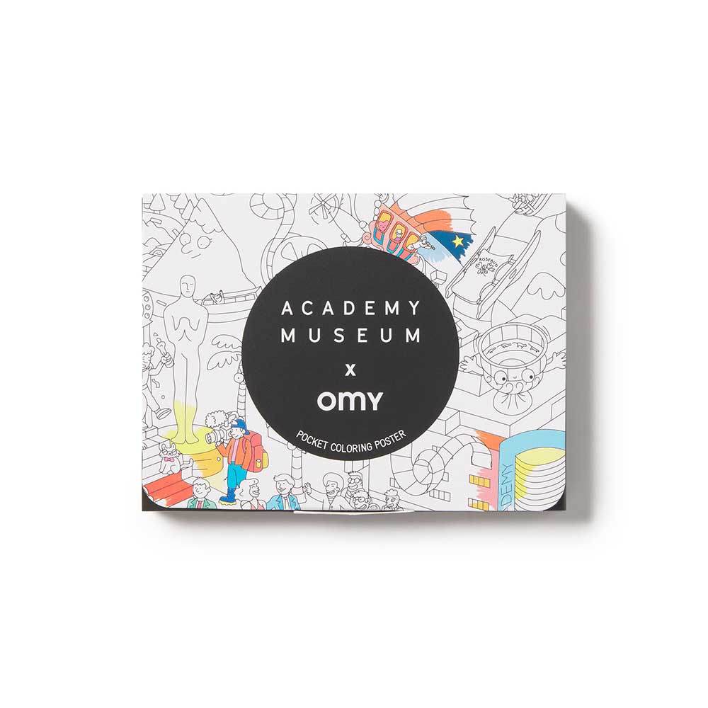 ACADEMY MUSEUM X OMY COLORING SHEET