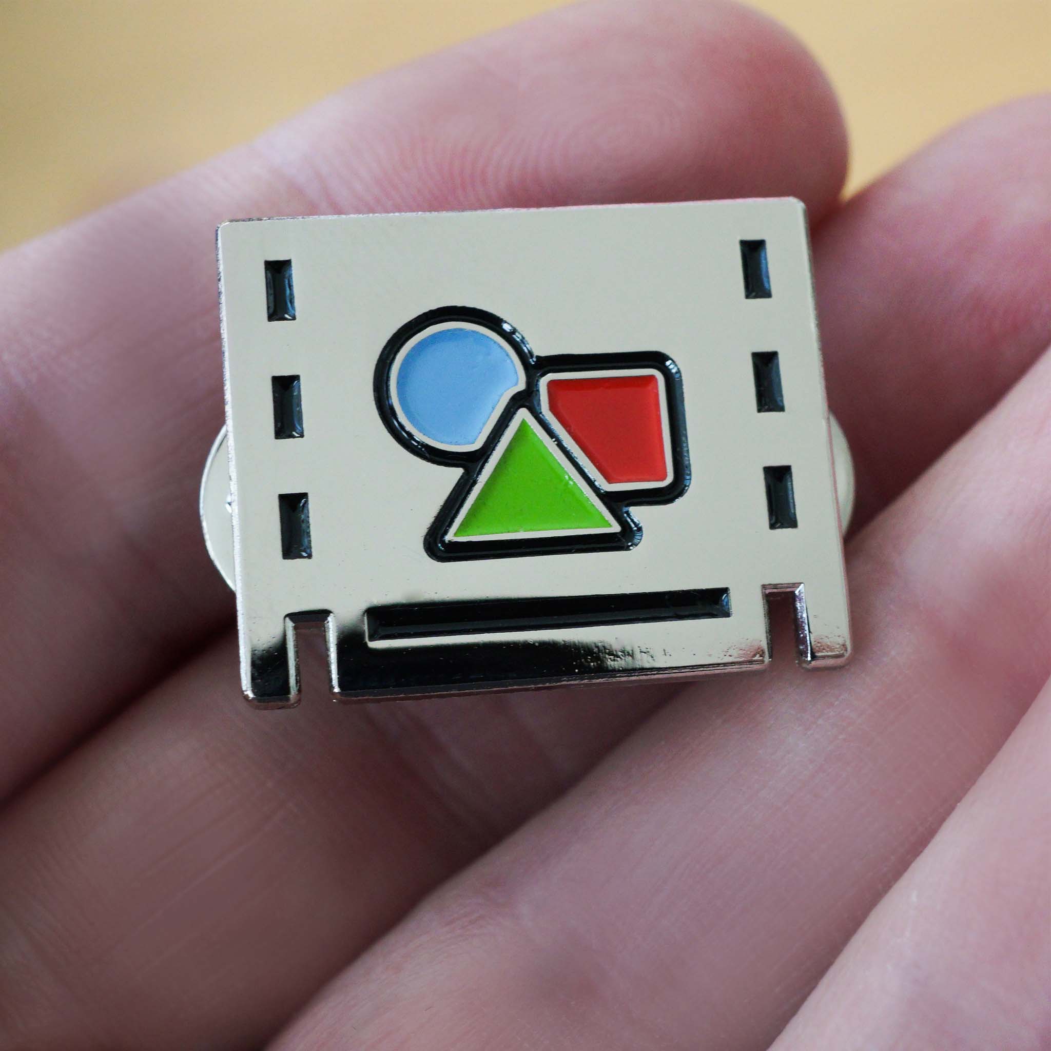 PRE COMP ENAMEL PIN – Academy Museum Store