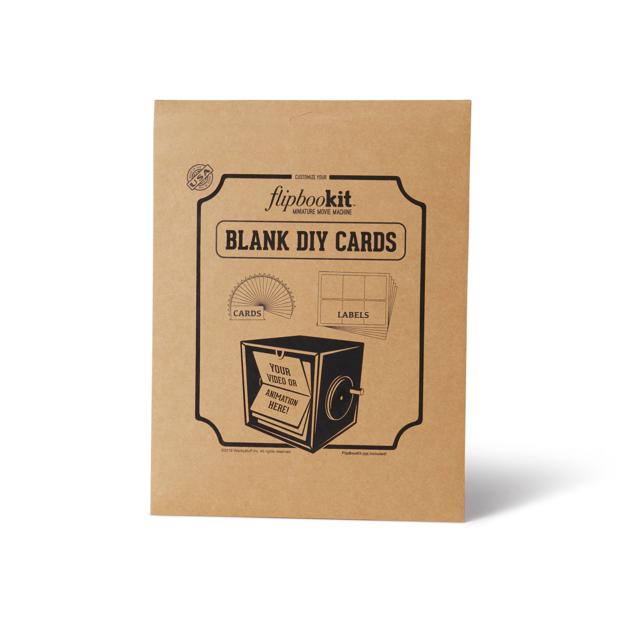 BLANK FLIPBOOKIT DIY CARDS