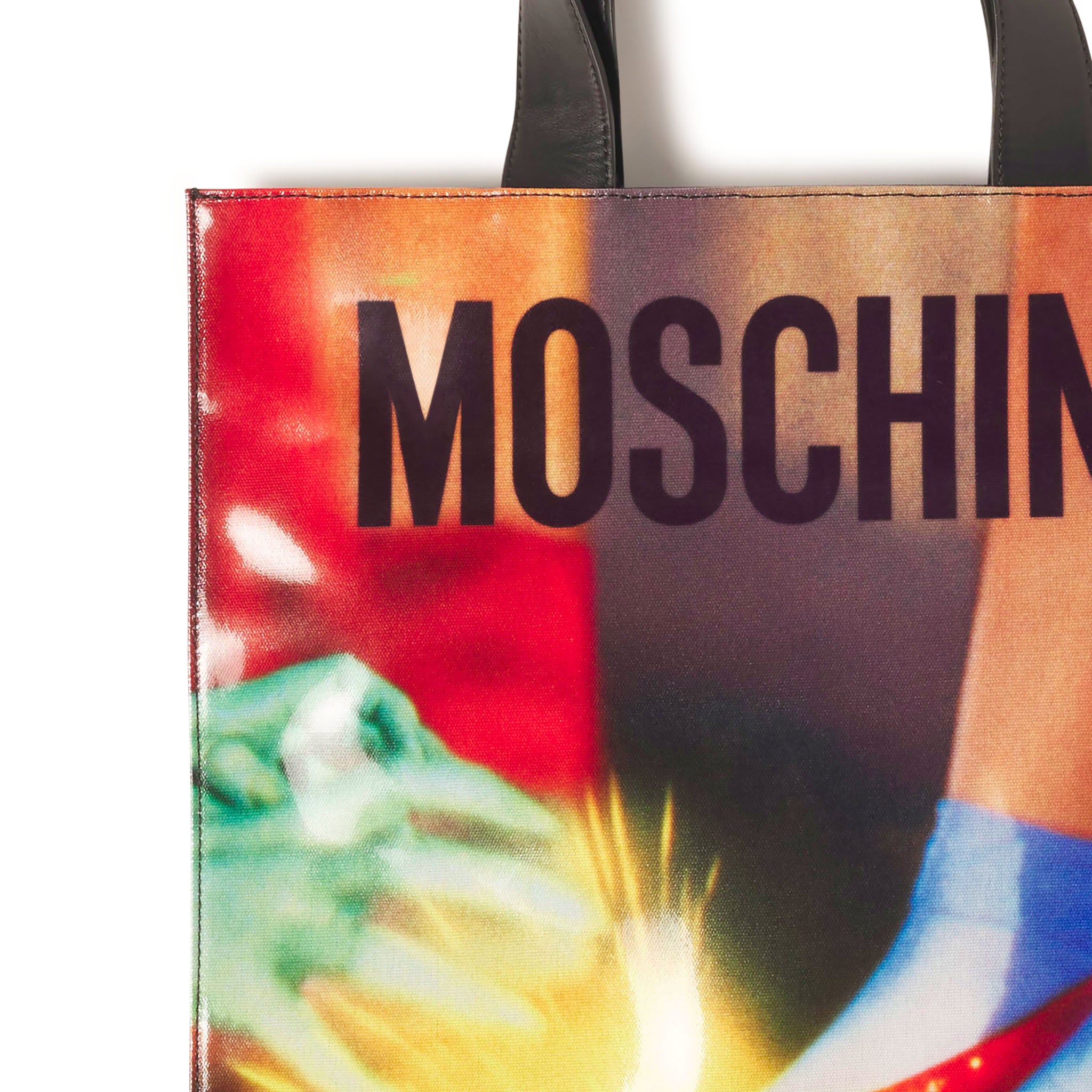 Woven bucket bag  Moschino Official Store