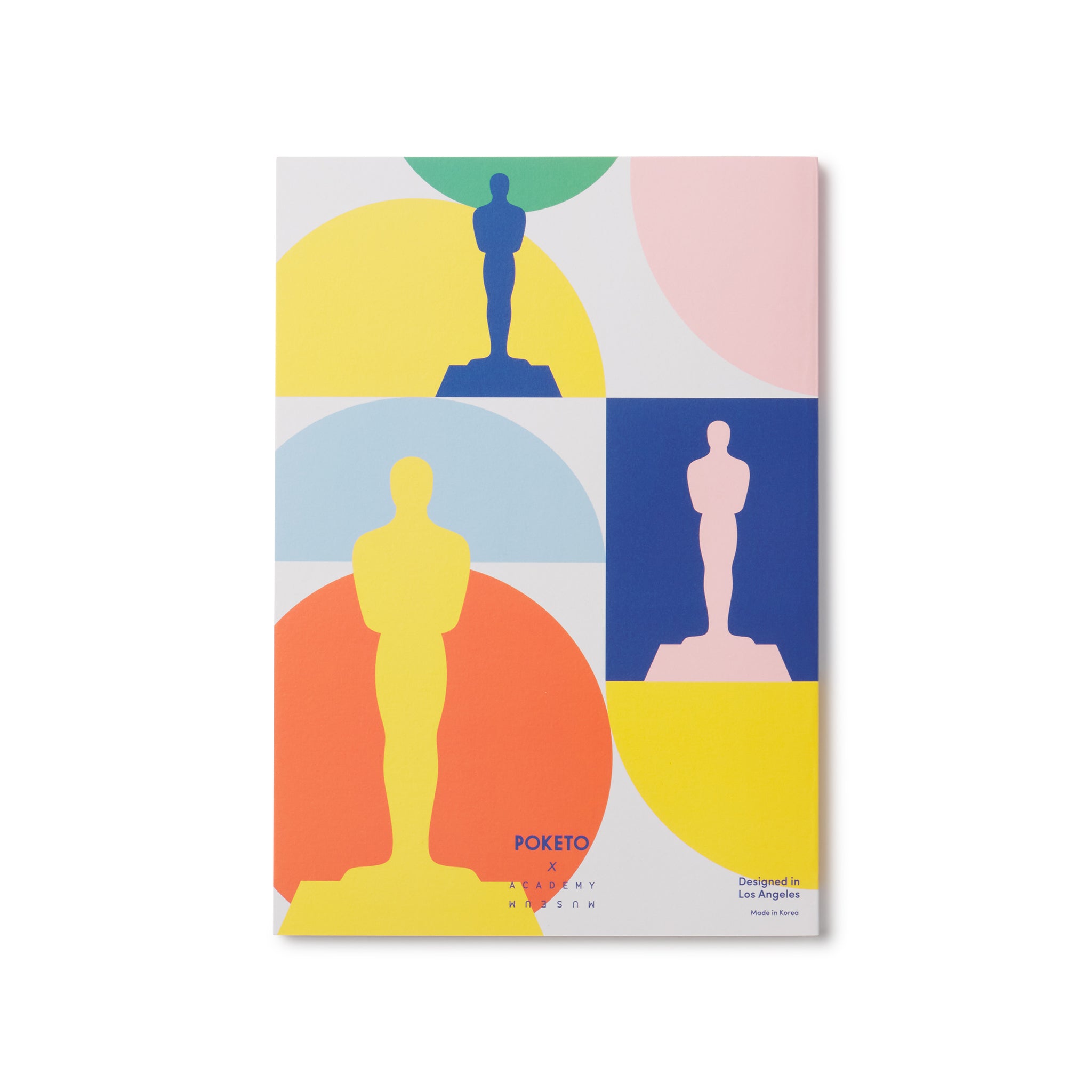 ABSTRACT OSCAR SIMPLE LINED NOTEBOOK