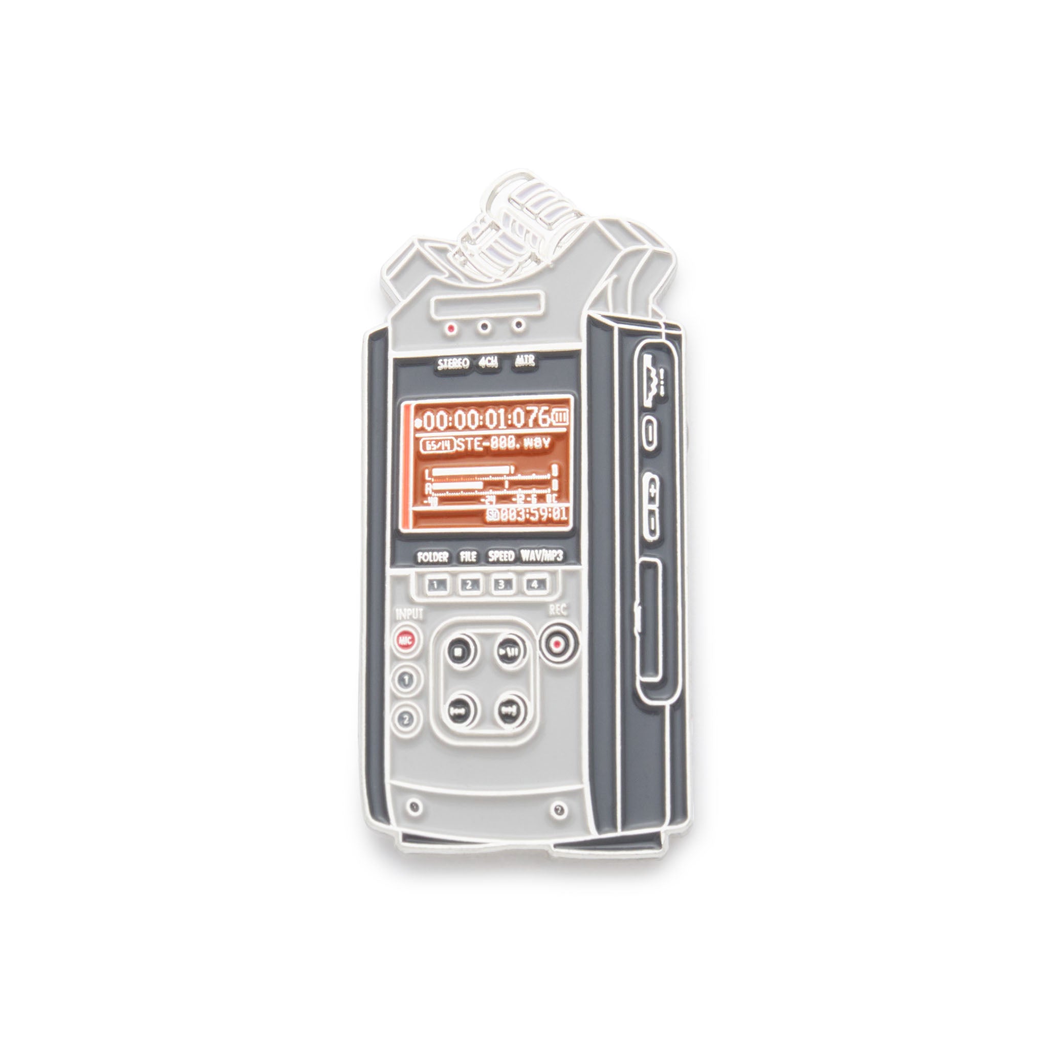 ZOOM H4N AUDIO RECORDER PIN – Academy Museum Store