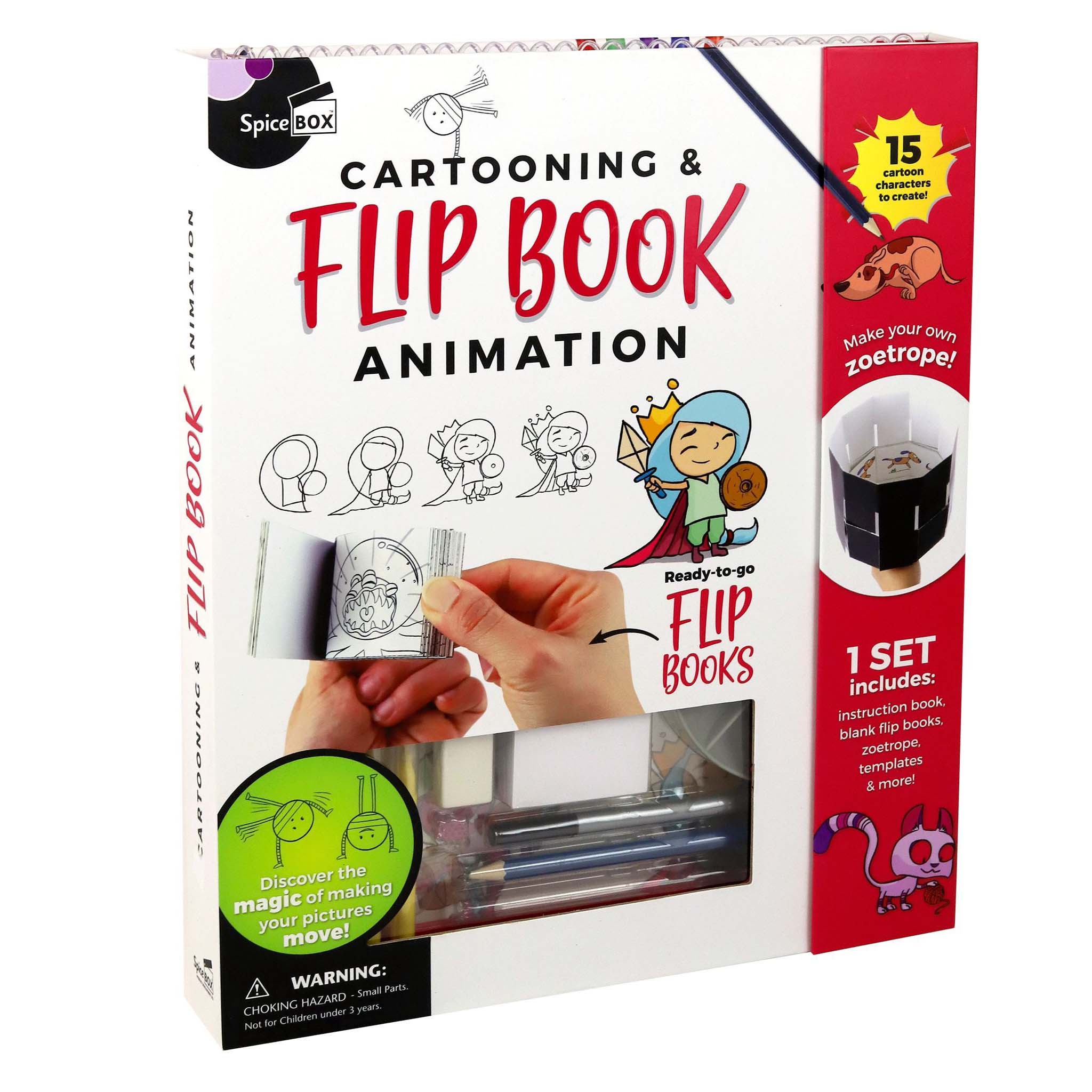 Spicebox Flip Book Animation - Petit Picasso