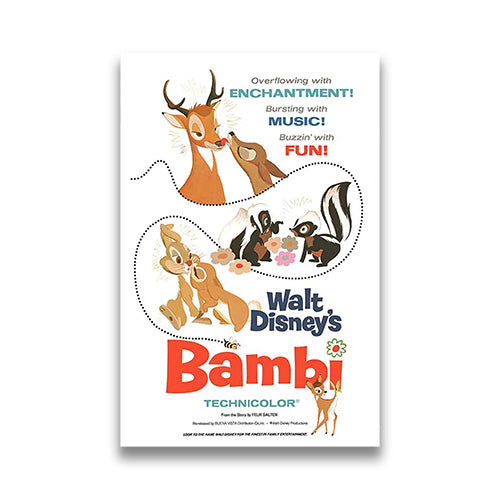 bambi movie poster 1942