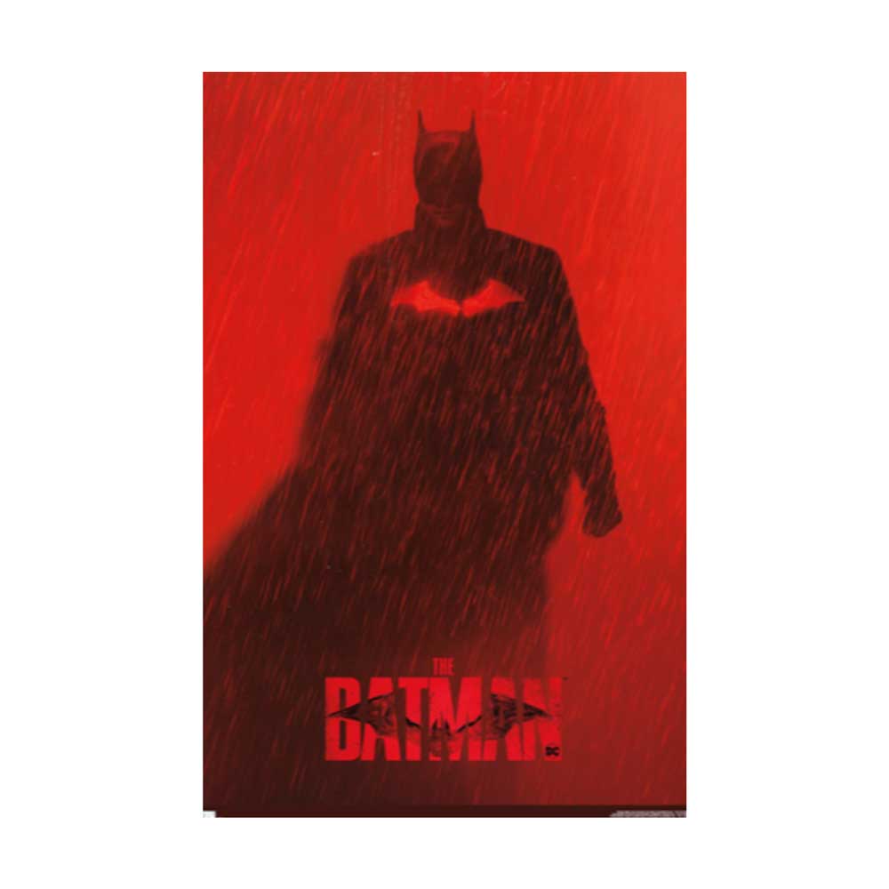 BATMAN RED POSTER - NO FRAME / 22.25x34